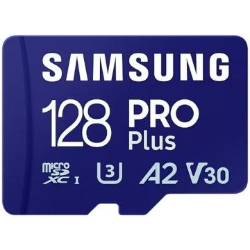 Cartão de Memória Samsung PRO Plus 2023 128GB microSD XC/ Classe 10/ 180MBs Samsung - 1