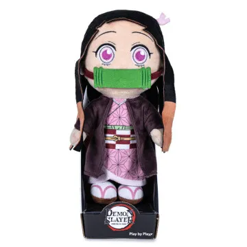 Pelúcia Nezuko Kamado Demon Slayer Kimetsu no Yaiba 27 cm SELECTA VISION - 1