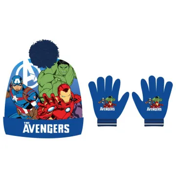 Conjunto chapéu e luvas Os Vingadores Vingadores Marvel MARVEL - 1