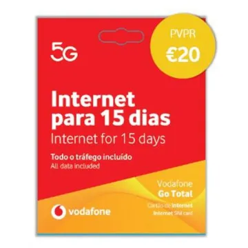 CARTÃO VODAFON.DADOS GO  15 DIAS 20,00 VODAFONE - 1