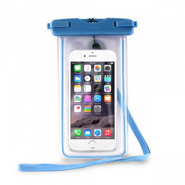 PURO - Waterproof Case 5.1'' WP6SLIMLBLUE