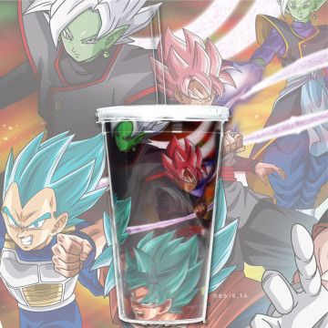 Copo Lenticular Dragon Ball Super 3D Future Trunks 50ml SD TOYS - 1