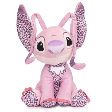 Pelúcia Angel Stitch 100º Aniversário Disney 30cm som DISNEY - 1