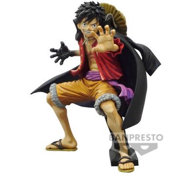 Figura Macaco D Luffy Wanokuni II Rei do Artista One Piece 20cm BANPRESTO - 1