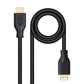 Cabo HDMI 2.0 4K CCS Nanocable 10.15.3901/ HDMI Macho - HDMI Macho/ 1m/ Preto NANO CABLE - 1