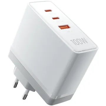 Carregador de Parede Vention FEGW0-EU/ 2xUSB Tipo-C/ 1xUSB/ 100W VENTION - 1