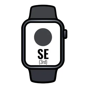Apple Watch SE 3rd/ GPS/ 44mm/ Caixa de alumínio Midnight/ Pulseira esportiva Midnight S/M Apple - 1