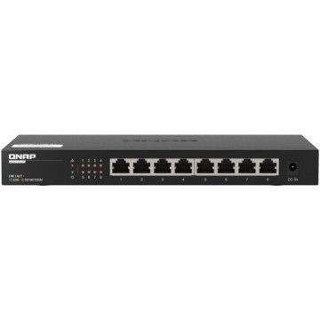 Switch QNAP QSW-1108-8T 8 Portas/ RJ-45 10/100/1000/2.5GBASE Qnap - 1