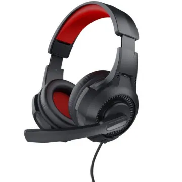 Fones de ouvido para jogos com microfone Trust Gaming 24785/ Jack 3.5/ Vermelho e Preto TRUST GAMING - 1