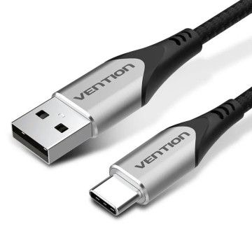 Cabo Vention CODHD USB Type-C/ USB Type-C Macho - USB Macho/ 50cm/ Cinza VENTION - 1