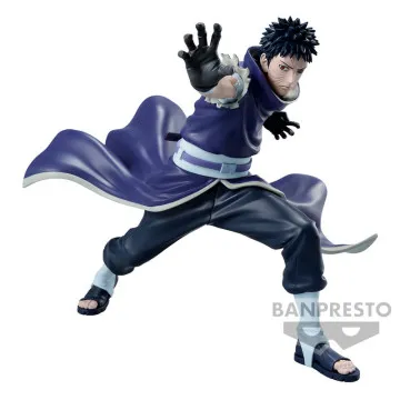 Figura Uchiha Obito II Vibração Estrelas Naruto Shippuden 14cm BANPRESTO - 1