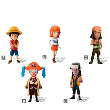 Figura colecionável mundial Netflix vol.1 One Piece 7cm BANPRESTO - 1