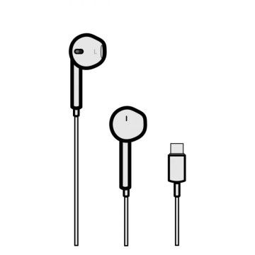 Fones de ouvido Apple Earpods USB-C com controle remoto e microfone - MTJY3ZM/A Apple - 1