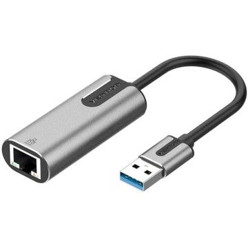Adaptador USB 3.0 - RJ45 Vention CEWHB/ 1000Mbps VENTION - 1