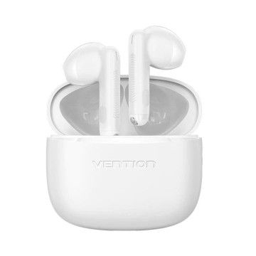 Vention ELF 03 NBHW0 Fones de ouvido Bluetooth com estojo de carregamento/ Autonomia 6h/ Branco VENTION - 1