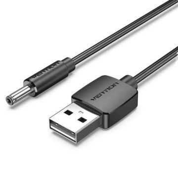 Cabo Conversor USB Vention CEXBF/ USB Macho - Jack 3.5 Macho/ 1m/ Preto VENTION - 1