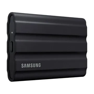 Unidade SSD externa portátil Samsung T7 Shield 4 TB / USB 3.2 / preta Samsung - 1