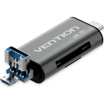 Leitor de cartão externo Vention CCHH0/USB 3.0 VENTION - 1