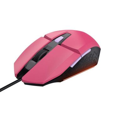Mouse para jogos Trust Gaming GXT 109 Felox/ até 6400 DPI/ rosa TRUST GAMING - 1