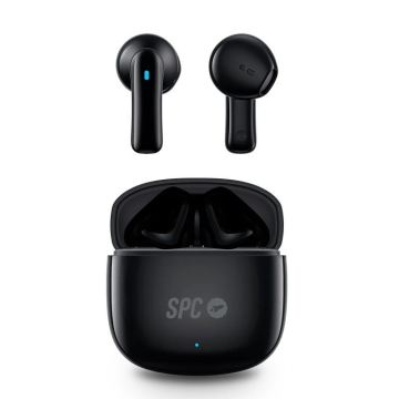 Fones de ouvido Bluetooth SPC Zion 2 Play com estojo de carregamento/ Autonomia 7h/ Short Stick 30mm/ Preto SPC - 1