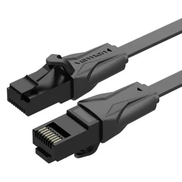 Cabo de Rede UTP RJ45 Vention IBABH Cat.6/ 2m/ Preto VENTION - 1