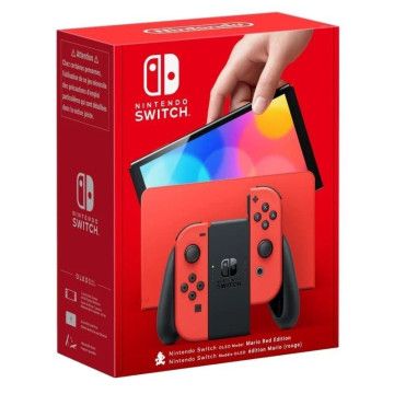 Nintendo Switch Versão OLED Mario Red Edition / Inclui base/ 2 controladores Joy-Con NINTENDO - 1