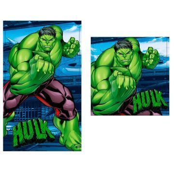 Conjunto de 2 toalhas de algodão Hulk Marvel MARVEL - 1