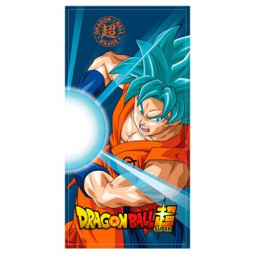 Toalha super algodão Goku Super Saiyan Blue Dragon Ball TOEI ANIMATION - 1