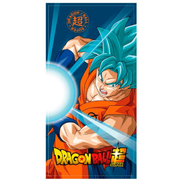 Toalha super microfibra Goku Super Saiyan Blue Dragon Ball TOEI ANIMATION - 1