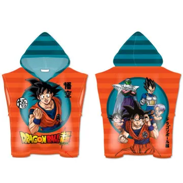 Toalha poncho de microfibra Dragon Ball Super TOEI ANIMATION - 1