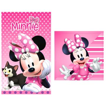 Conjunto de 2 toalhas de algodão Minnie Disney DISNEY - 1