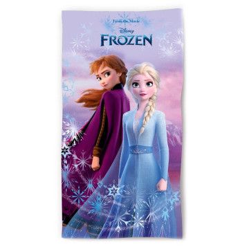 Toalha de algodão Elsa e Anna Frozen Disney DISNEY - 1