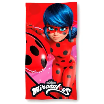 Toalha de microfibra Miraculous Ladybug  - 1