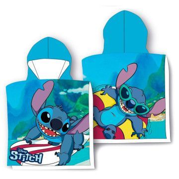 Toalha poncho de microfibra Surf Stitch Disney DISNEY - 1