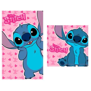 Conjunto de 2 toalhas de algodão Stitch Disney DISNEY - 1