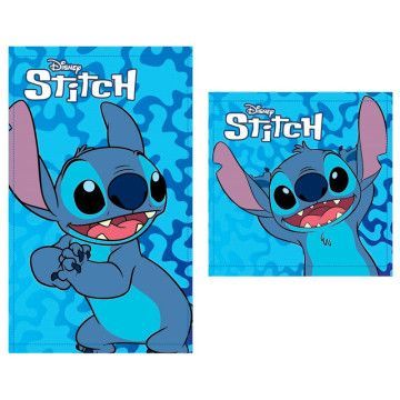 Conjunto de 2 toalhas de algodão Stitch Disney DISNEY - 1