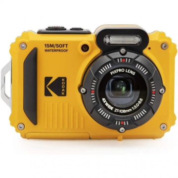 Câmera digital esportiva Kodak Pixpro WPZ2/ 16 MP/ zoom óptico 4x/ amarela KODAK - 1