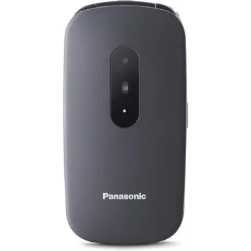 Celular Panasonic KX-TU446 para idosos/cinza PANASONIC - 1