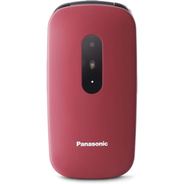 Celular Panasonic KX-TU446 para idosos/vermelho PANASONIC - 1