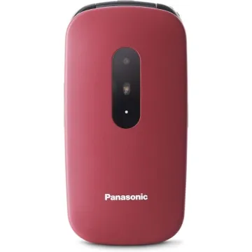 Celular Panasonic KX-TU446 para idosos/vermelho PANASONIC - 1