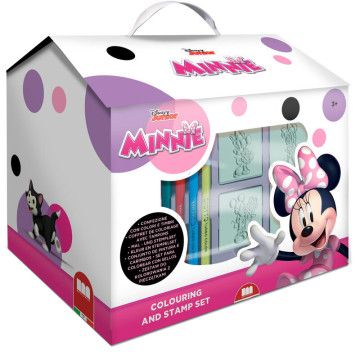 Conjunto de papelaria para casa da Minnie Disney 20 unidades  - 1