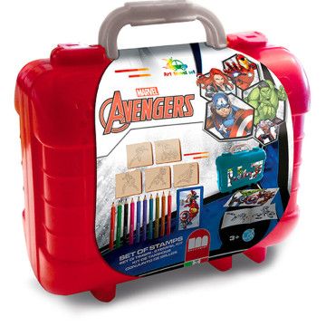 Pasta de papelaria The Avengers Avengers Marvel 19pcs  - 1