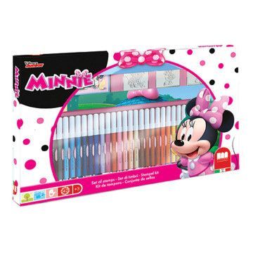 Blister de papelaria Minnie Disney 41 unidades  - 1