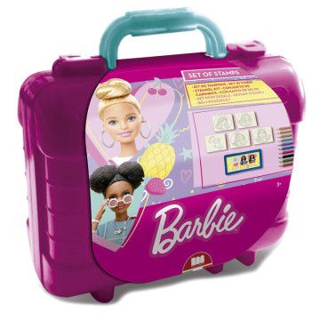 Pasta de papelaria Barbie 19pcs  - 1