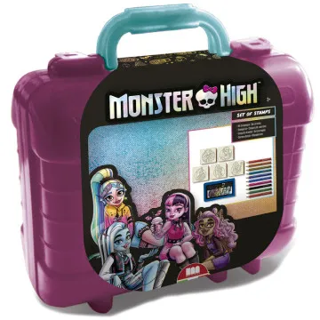 Pasta de papelaria Monster High 19 unidades  - 1