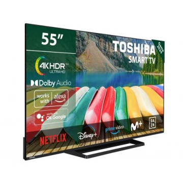 TV LED 55"oshiba 55UV3363DG, 4K UHD, Smart TV  - 1