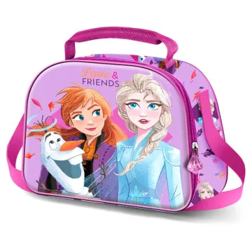 Porta-lanche Friends Frozen 2 Disney Modelo 3D KARACTERMANIA - 1