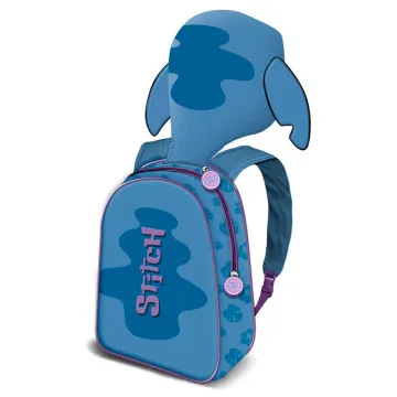 Mochila com capuz Disney Stitch 31cm KARACTERMANIA - 1