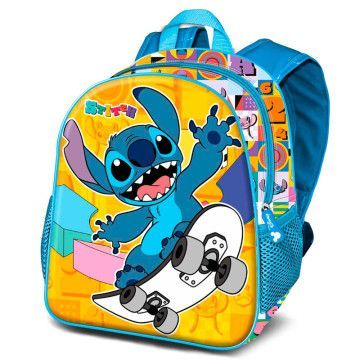 Mochila Skater Stitch Disney 31cm Modelo 3D KARACTERMANIA - 1