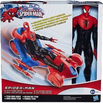 Figura do Homem-Aranha + veículo Titan Hero Series Marvel HASBRO - 1